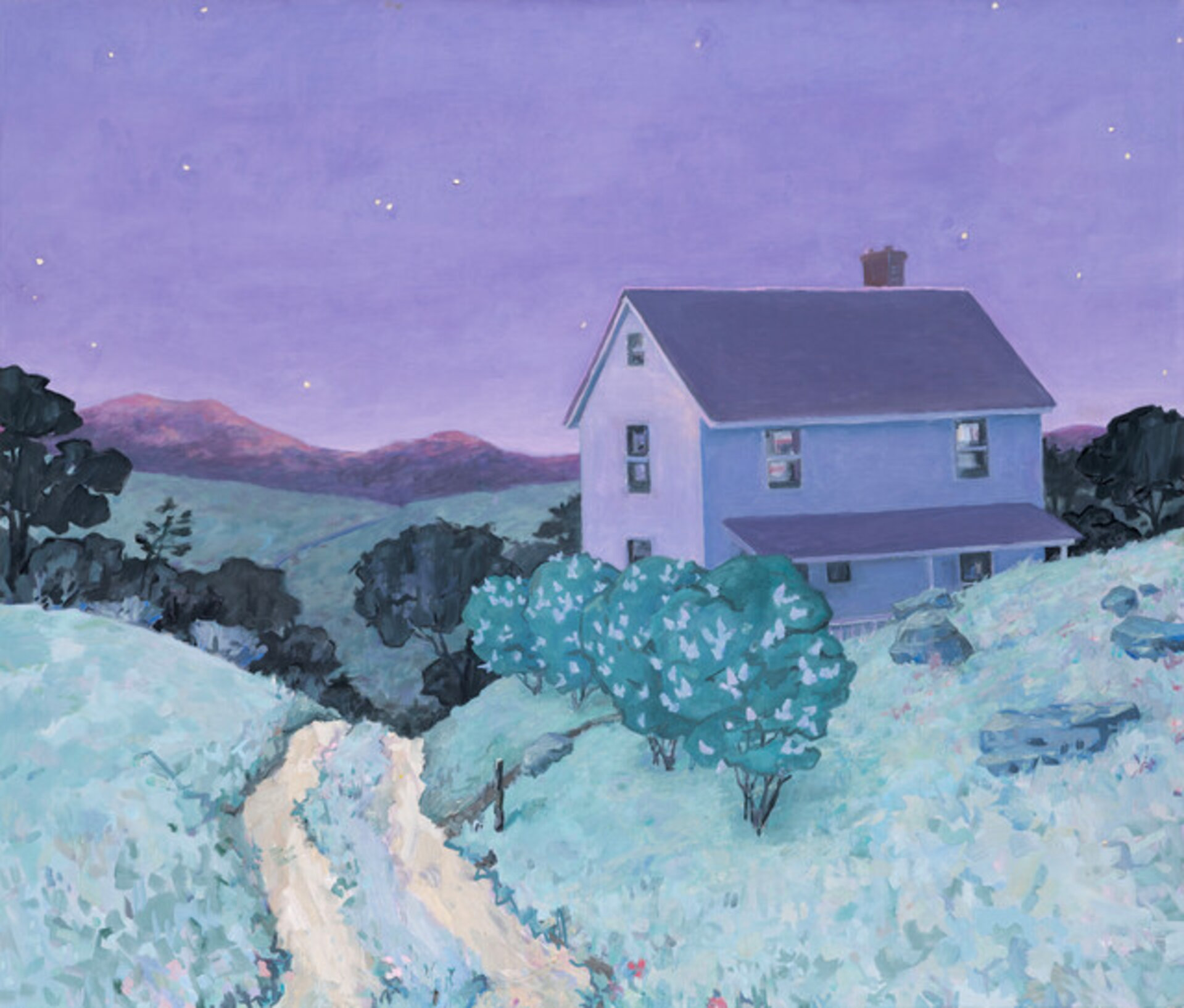 Four Lilacs