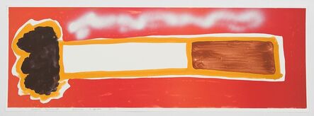 Katherine Bernhardt, ‘Rainbow Cigarette ✨ UNIQUE ✨’, 2017