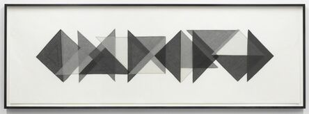 Elaine Reichek, ‘Triangles #1’, 1977