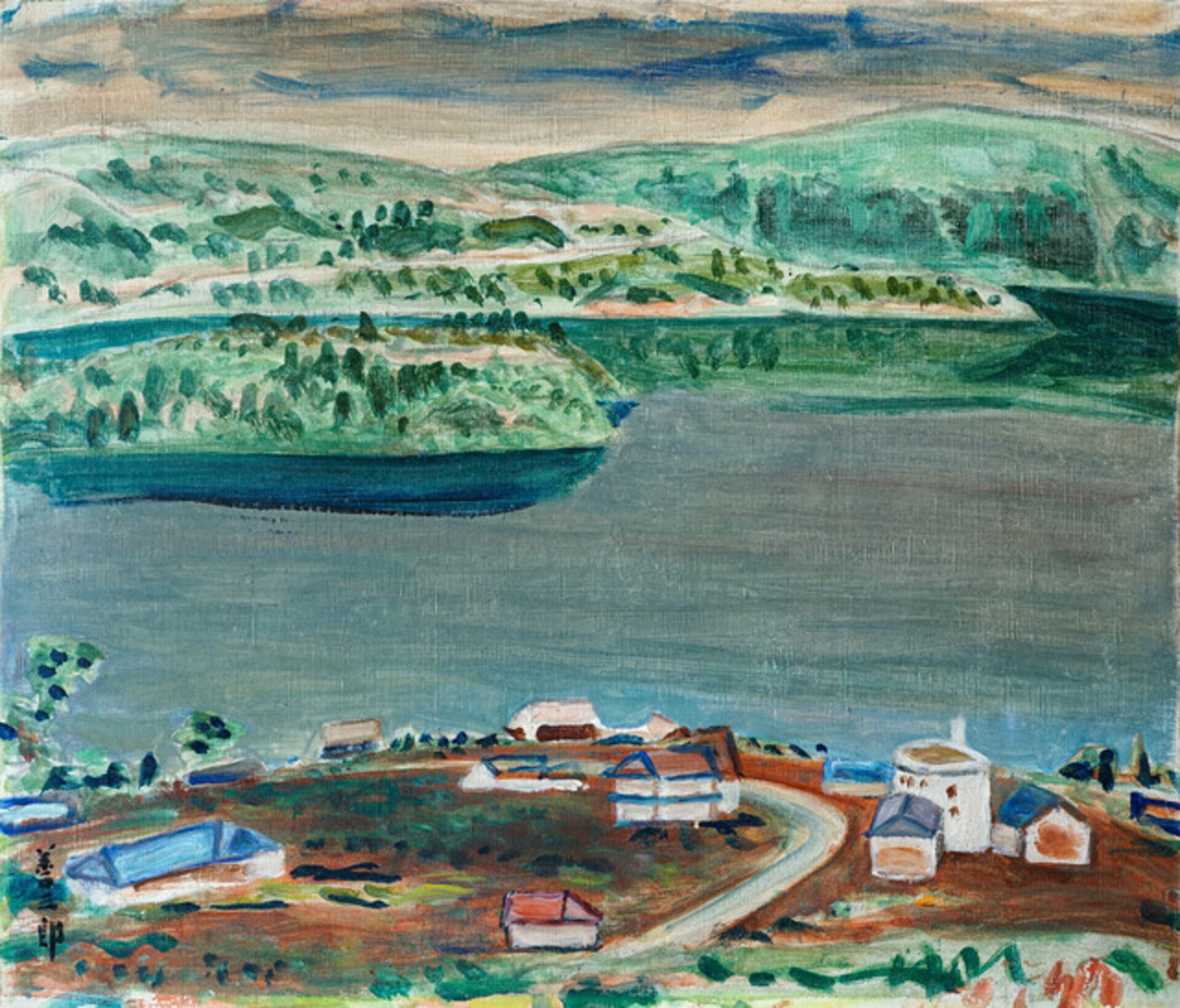 View of Lake Ashi