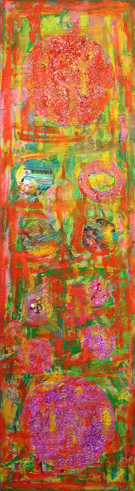 Pacita Abad, ‘Orange ball’, 2002