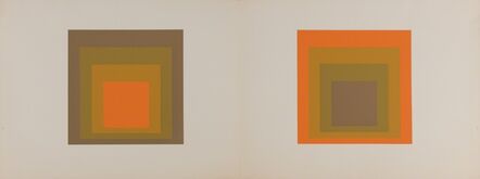 Josef Albers, ‘FORMULATION:  ARTICULATION (SEE DANILOWITZ APPENDIX C)’, 1972