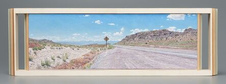 Lloyd Brown, ‘A Distant View of Great Basin National Park, Nevada from the Confusion Range, Utah, US Highway 50’, 2014