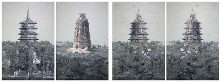 Li Qing 李青 (b. 1981), ‘Images of mutual undoing and unity - Leifeng Pagoda (4 works) ’, 2009