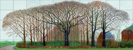 David Hockney, ‘Bigger trees near Warter or/ou Peinture sur le motif pour le nouvel age post-photographique’, 2007