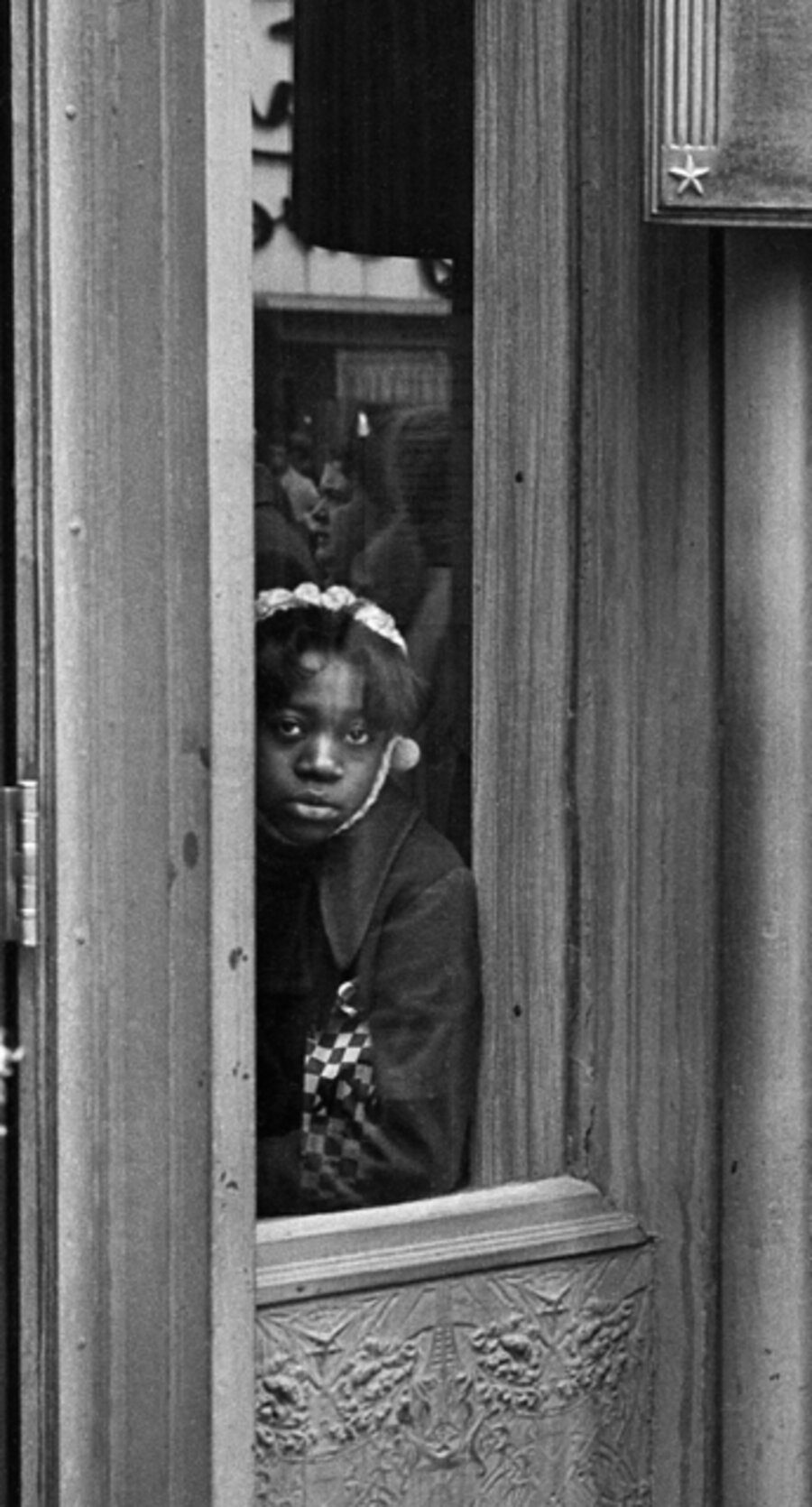 Girl in Winter Window, Chicago