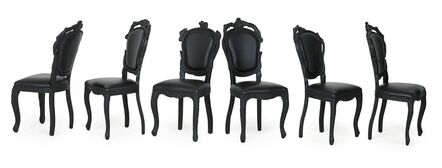 Maarten Baas, ‘Six Smoke chairs’, 2000s