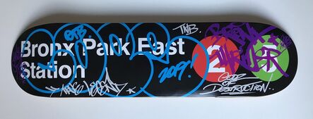 1Xrun, ‘Bronx Park East Station - Skate Deck Variant’, 2019