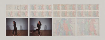 Charles Gaines, ‘Motion: Trisha Brown Dance, Set #11’, 1980-1981