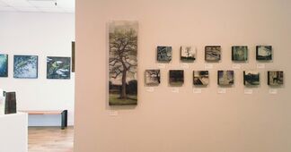 Silence Without Echo - Catherine Eaton Skinner -Encaustic Paintings, installation view