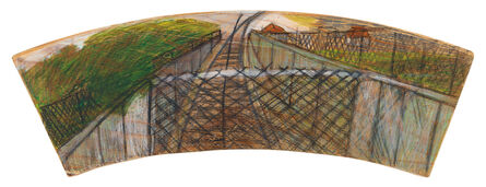 Lance Rivers, ‘Train Track Landscape’, 2011