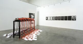Mounir Fatmi | 'Inside the Fire Circle', installation view
