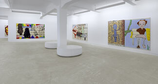 Rose Wylie - Picture on the wall..., installation view