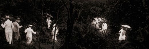 Abednego Trianto, ‘Men Presumably On The Way to An Observation After the Eruption’, 2014