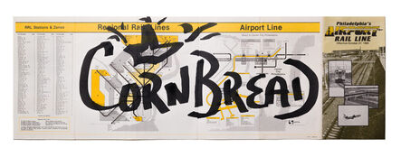 Cornbread, ‘Cornbread Philadelphia Airport Rail Line Map’, 2024