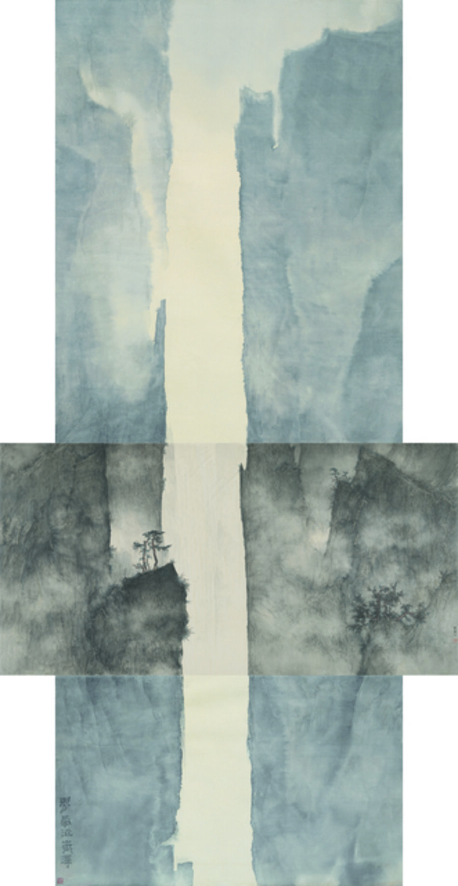 Mountain and details of the Mountain