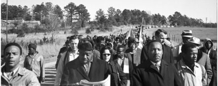 Steve Schapiro, ‘Start of the Selma March, (wide)’, 1965 