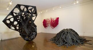 Robert Morris. Red and Black Black and Red, installation view