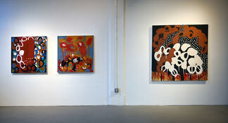 Danny Simmons... Studio Time, installation view