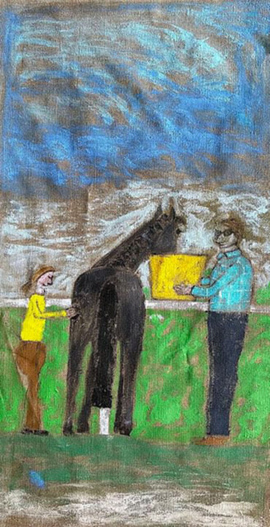 A Painting about my Father and a Horse No. 2