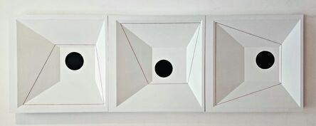 Kazumi Yoshida, ‘Untitled (Moving black dot with red)’, 2023