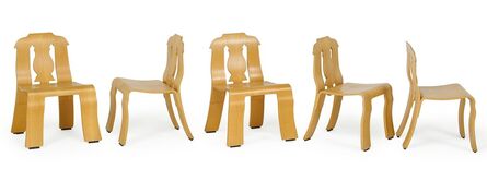 Robert Venturi, ‘Five Empire side chairs, New York’, 1980s