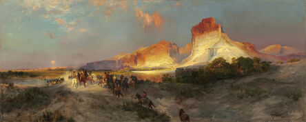 Thomas Moran, ‘Green River Cliffs, Wyoming’, 1881