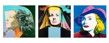Andy Warhol, ‘ Ingrid Bergman Complete Portfolio (FS II.313-315)’, 1983