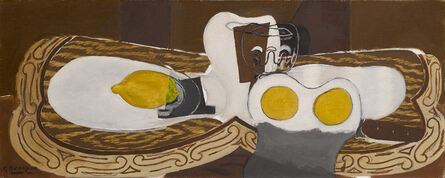 Georges Braque, ‘Nature morte avec citron et verre’, 1941
