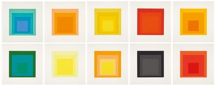Josef Albers, ‘Josef Albers - Homage to the square (Edition Keller I)’, 1970
