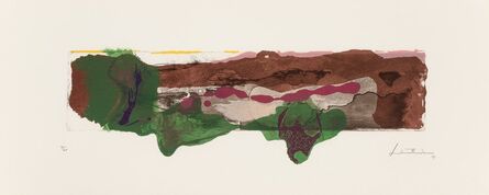 Helen Frankenthaler, ‘A Page from a Book II, from This is Not a Book’, 1997