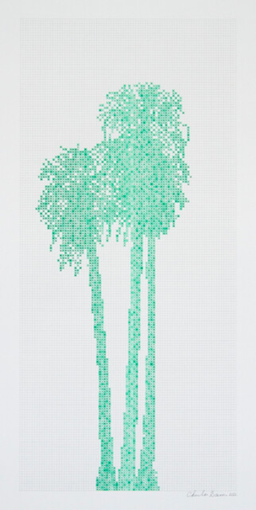 Numbers and Trees: Untitled #4