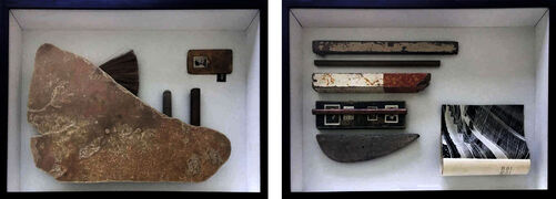 Fernando Otero, ‘Erosiones VII and Territorios. Wall sculptures’, 2016