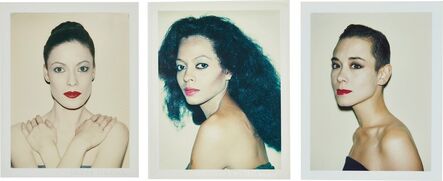 Andy Warhol, ‘Karen Kaine, Diana Ross, Tina Chow’, 1980-1985