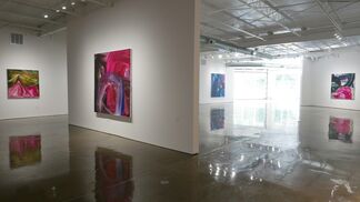 moving through, installation view