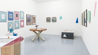 Manfred Pernice – Lando (I–VIII, 2018), installation view