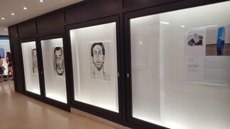 Klaus Verscheure 'Smiling Faces', installation view