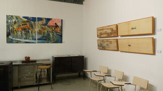 Drifting into Post Surrealism MMXX, installation view
