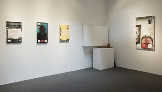"Embedded" New Paintings by Laura Karetzky, installation view