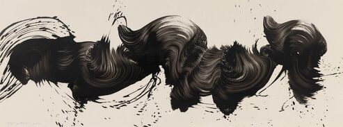 Jamie Nares, ‘West on Sunrise Black’, 2010