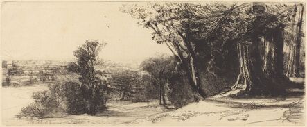 Francis Seymour Haden, ‘Early Morning - Richmond’, 1859