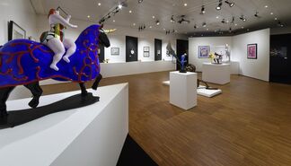 NIKI DE SAINT PHALLE AND JEAN TINGUELY Duo. Rebel souls, kindred spirits. Interwined destinies within art, installation view