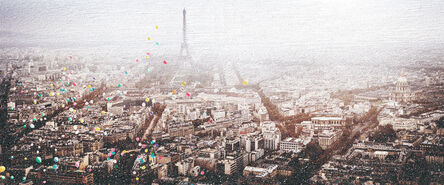 David Drebin, ‘Balloons Over Paris’, 2021