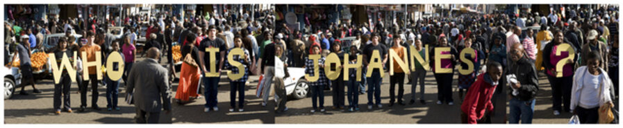 Who is Johannes? Johannesburg, South Africa (photo: John Hodgkiss)