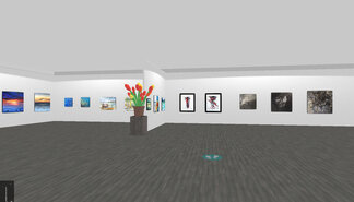 The small formats of the gallery, installation view