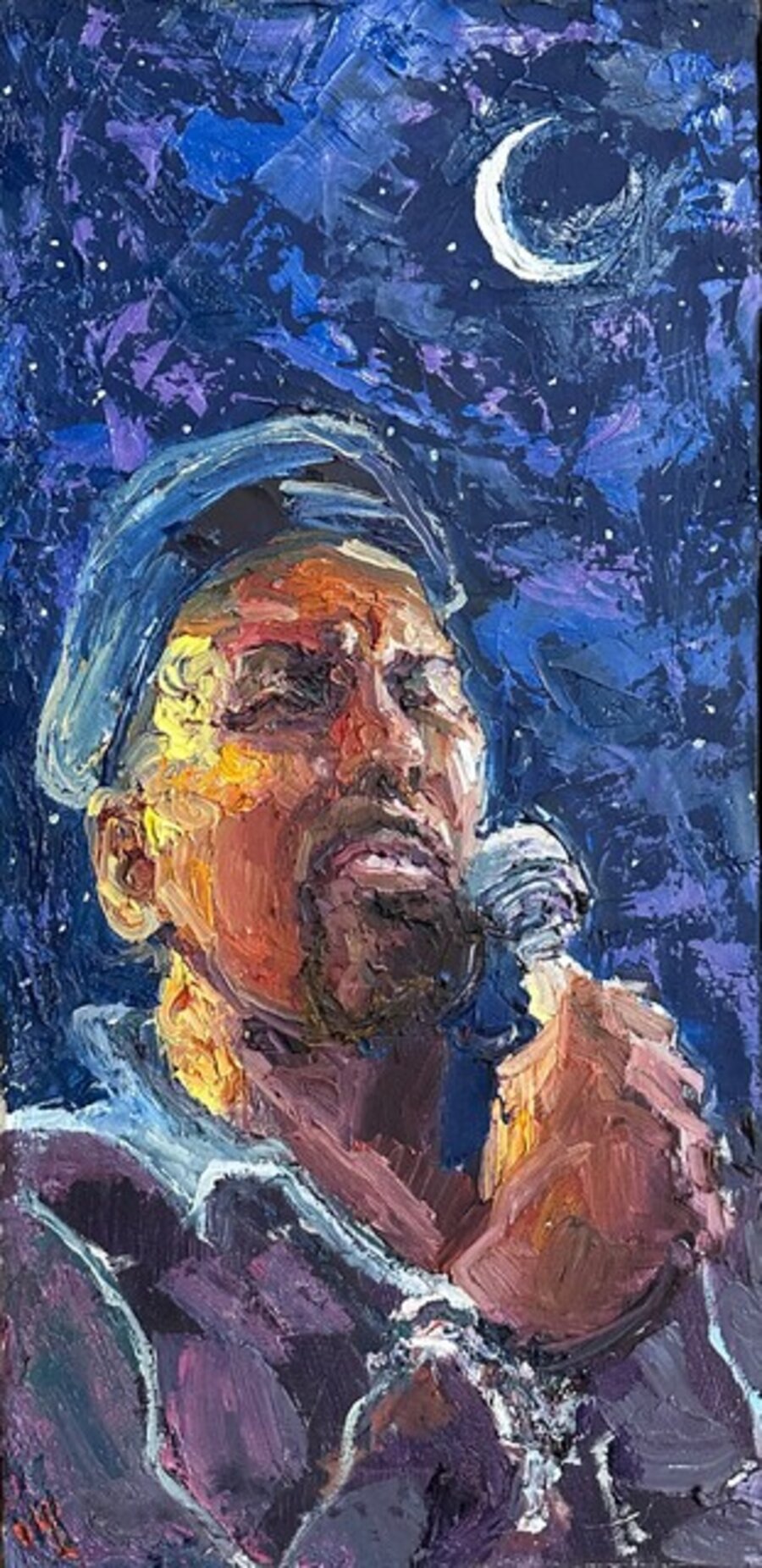 Study for Aron Neville Jazz Fest