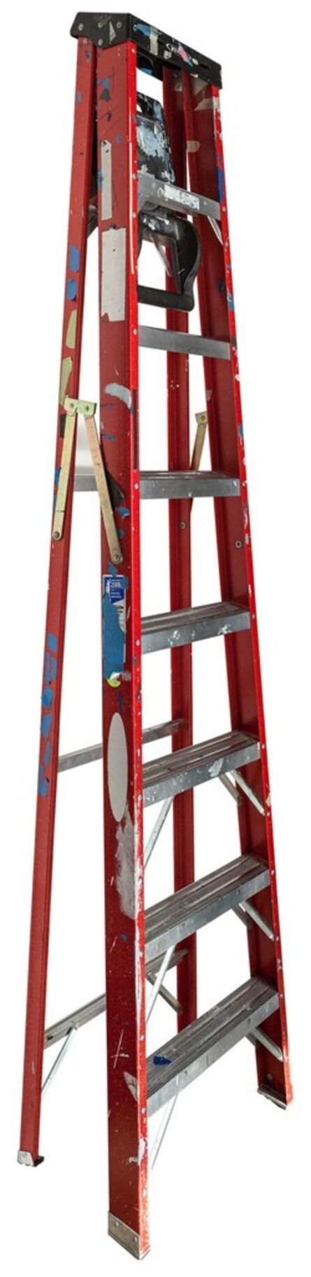 Jennifer Williams, ‘Large Folding Ladder: Red with Black Top and Tape’, 2014