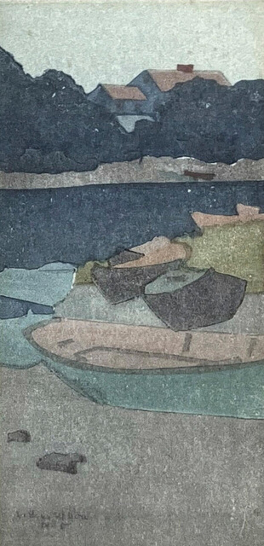 Dories on the Shore