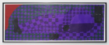 Jon Key, ‘Man in the Violet Dreamscape No. 3 (Man in the Violet Suit No. 10 (Green) )’, 2018