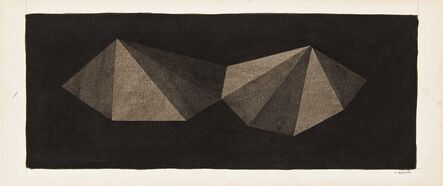 Sol LeWitt, ‘Asymmetrical Pyramids’, 1986